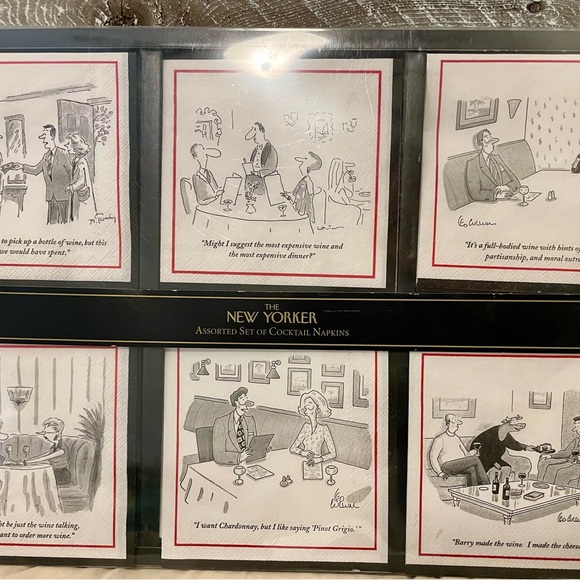 MCM- Style Cocktail Napkins - Picture 2 of 11